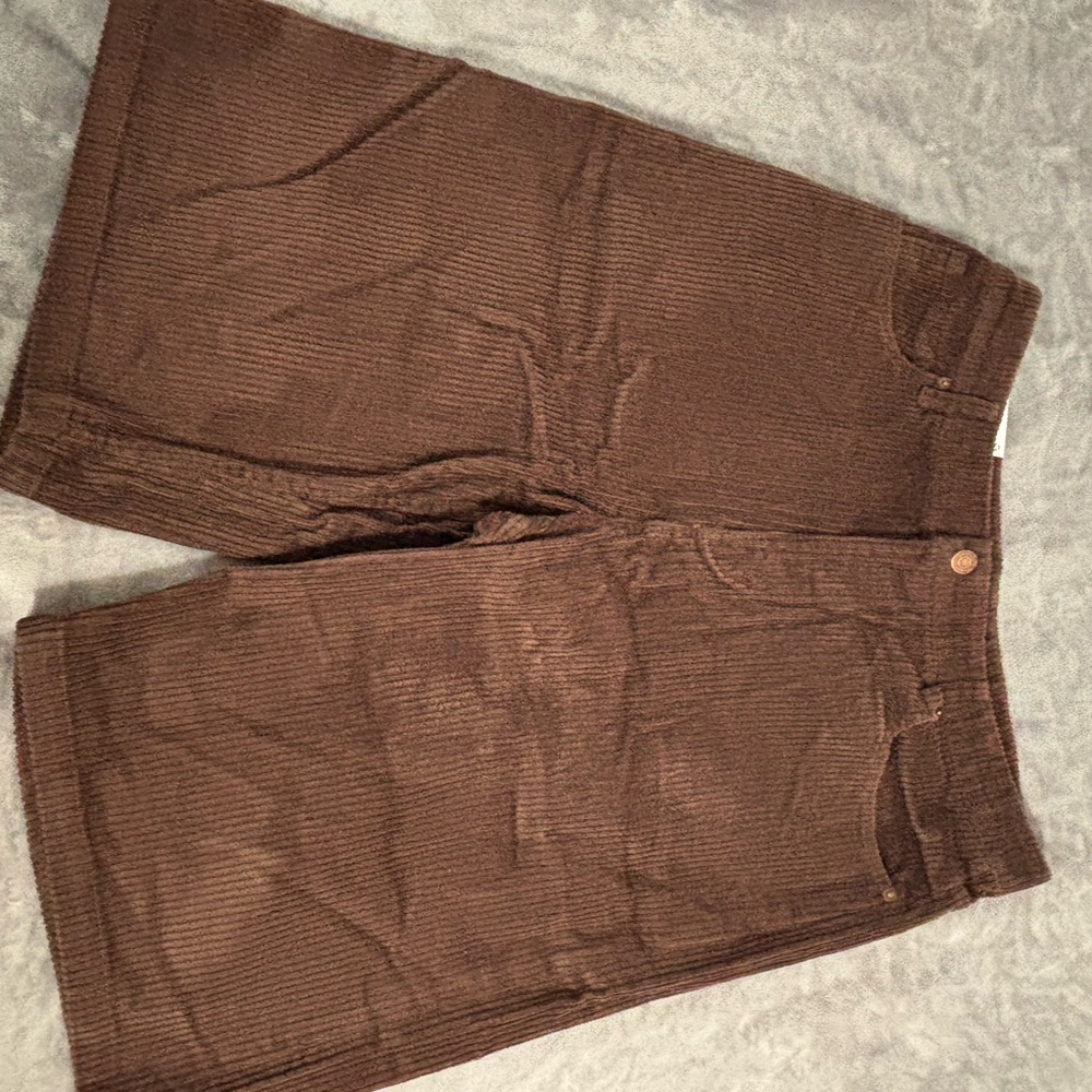 Cotton On Chocolate Corduroy Shorts